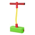 thumbnail image 2 of Pogo Stick de espuma para chirriar - Pogo Stick seguro para niños pequeños de 3 años en adelante Equipo de entrenamiento de equilibrio para deportes al aire libre Gran regalo Verde Sharpla Saltador de espuma Pogo, 2 of 8