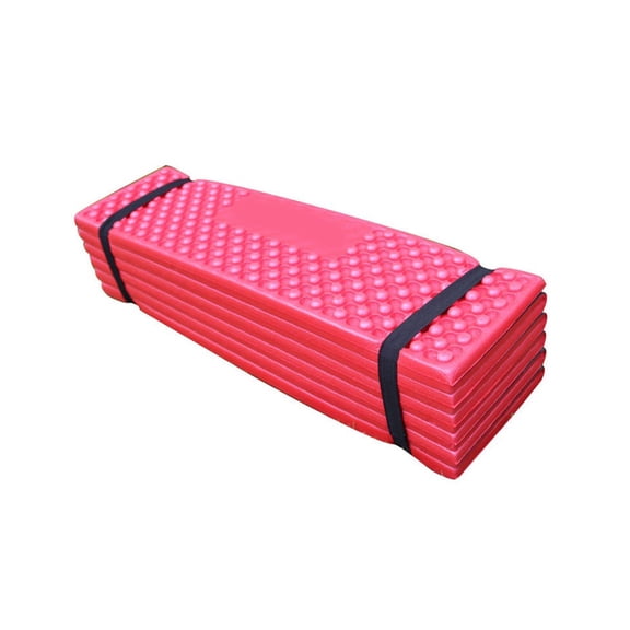 Yuarrent Almohadilla para acampar, cama de viaje, estera de playa, mano de obra fina, a prueba de polvo, diseño grueso, colchón para campamento, ahorro carpas Rojo 186*57 Yuarrent OD031976-01