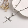thumbnail image 2 of Male Necklaces & Pendants Jewelry Fast And The Furious Men Classic Cross Pendant Necklace, 2 of 4