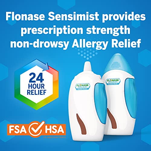Buy Flonase Sensimist Allergy Relief Nasal Spray Non Drowsy Allergy Medication, Gentle Mist