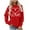 01 Red, variant on YueHuiYing Women's Oversized Hoodie with Heart Wing Print Crew Neck Long Sleeve Valentine's Day Casual Sportswear Comfort Top