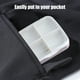 thumbnail image 5 of Pastillero portátil | Pastillero ABS impermeable con 4 compartimentos | Estuche compacto y práctico para viajes, ideal para pastillas, vitaminas y uso diario, 5 of 5