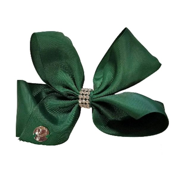 Jojo Siwa Medium Hair Bow Forest Green Walmart Com Walmart Com
