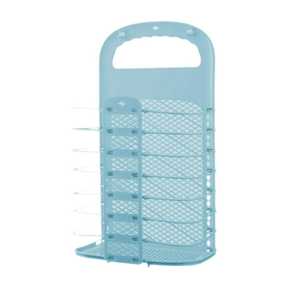 Cesta de lavandería plegable Strade Fareast Limited almacenamiento de ropa sucia Azul y S