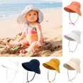 thumbnail image 1 of Xihbxyly Sombrero para El Sol, Material de Algodón Suave, Protección Solar Upf 50+, Correa Ajustable para La Barbilla, Ligero y Plegable, Perfecto para Playa, Pesca, Senderismo, 2-4 Años, Circunferen, 1 of 7