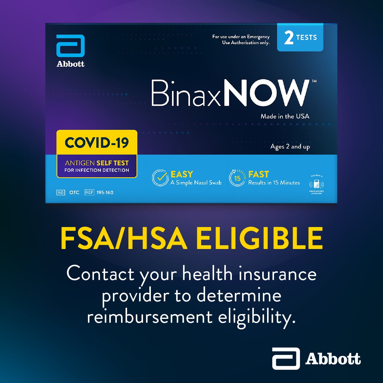 BinaxNOW COVID-19 Antigen Self-Test, 10-Count Pack - Walmart.com
