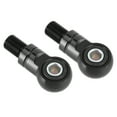 thumbnail image 1 of Par de adaptadores de amortiguador de aire con orificio de 10 mm, aumento de altura del amortiguador para motocicletas, vehículos todo terreno, todoterreno (tipo A, negro, 75 mm/3 pulgadas), 1 of 12