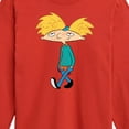 thumbnail image 3 of Hey Arnold! - Distressed Arnold - Toddler And Youth Long Sleeve Graphic T-Shirt, 3 of 5