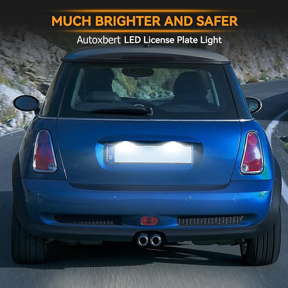 Applicable to License Plate Light for Mini Cooper R50 01-06 R52 Cabrio R53