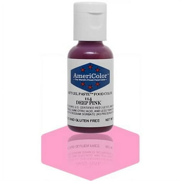 AmeriColor, Soft Gel Paste Food Color, Deep Pink .75 oz