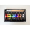 thumbnail image 6 of WINSONS 12-Color Acrylic Paint Set w/ 3 Bonus Brushes (12 mL/0.4 oz) - Premium Art Supplies for All Ages, 6 of 6