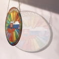 thumbnail image 4 of Slovakia Travel Decor Suncatcher Stained Glass Window Hanging, Gift for Traveller, Collection of Country Travel Souvenirs for Family and Friends, Slovakia Map and Flag Décor, 4 of 6