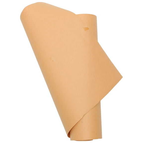 Hemoton 1 Roll Wrapping Paper Craft Paper Brown Kraft Paper Roll DIY Crafts Making Paper