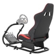 thumbnail image 7 of JustSmart Heavy Duty Racing Simulator Cockpit Gaming Chair Round Tube L-Shape 48.5x24.7x41in Steering Wheel Stand for Logi G29 G920, 7 of 7