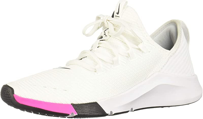 Women's Air Zoom Running Shoe, White/Black/Pink Blast, 8.5 B(M) US Walmart.com