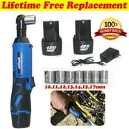 ACDelco ARW1210-3P G12 Series 12V Cordless Li-ion 3/8 65 Ft-lbs. Brushless Ratchet Wrench Tool Kit