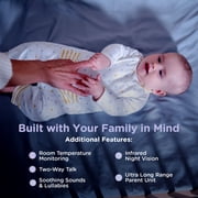 Hubble Connected Eclipse+ and Nursery Pal Link Video Baby Monitor Bundle. Eclipse+ Portable Soother. Nursery Pal Link Baby Monitor, Single Camera.