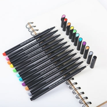 SDJMa 24 Colors Paint Pens Paint Markers,Extra Fine Tip Point Acrylic Paint Pens For Rock Painting, Canvas, Wood, Glass, Ceramic, Fabric, acrylic paint markers set for Painting Supplies