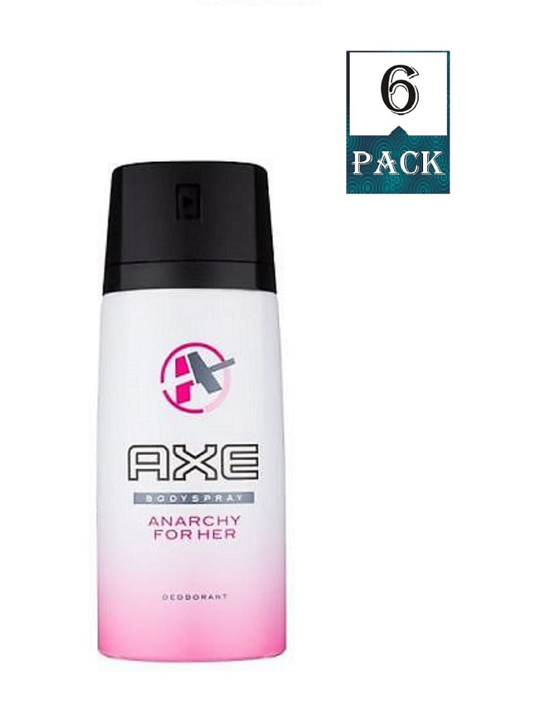 Axe Body Spray Deodorant Anarchy For Her 150 Ml (Pack Of 6)