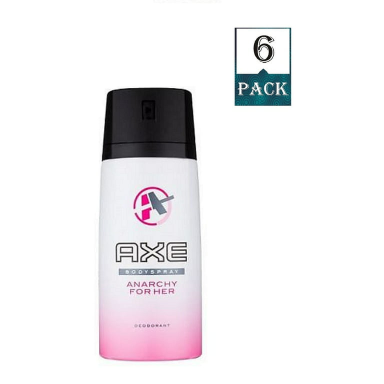 Axe Body Spray Deodorant Anarchy For Her 150 Ml (Pack Of 6