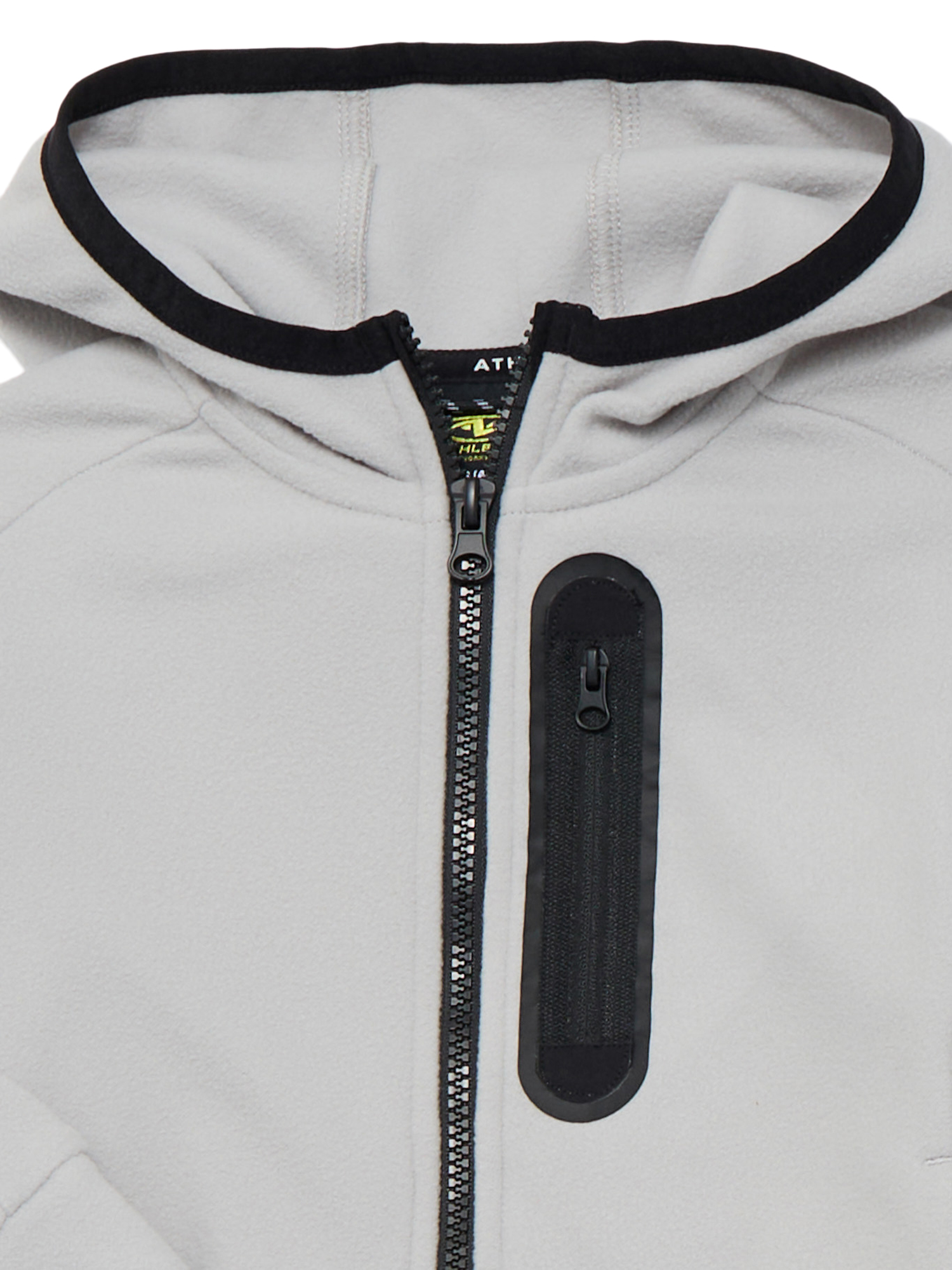 Athletic Works Boys Microfleece Zip Hoodie and Jogger Pants Set, 2-Piece, Sizes 4-18 & Husky
