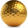 thumbnail image 3 of (2 pack) Vice Pro Plus Golf Balls, Gold 12pk, 3 of 5