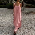 thumbnail image 5 of Swuxness Long Dresses for Women with Sleeveless and Solid Color Tassel Elegant Party Gown, 5 of 5