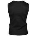 thumbnail image 2 of Purcoar Men's V-Neck Sweater Vest Sleeveless Knit Pullover, 2 of 9