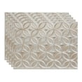 thumbnail image 1 of FASÃ„DE Rings Decorative Vinyl 18in x 24in Backsplash Panel in Vintage Metal (5 Pack), 1 of 15