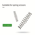 thumbnail image 4 of Garden Shears Replacement Spring • Pruning Scissors Springs • Stainless Steel Parts for Garden Trimming Tools-10pcs, 4 of 5