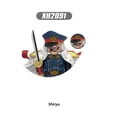 thumbnail image 1 of XH0358 XH0359 TP185 Robot Cartoon Series Characters Building Blocks Anime Action Figure Accessories Model Bricks Toys For Kids, 1 of 1