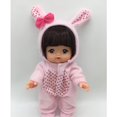 thumbnail image 2 of Ropa de muñeca bonita Hugo 2x para muñeca recién nacida 9-11 pulgadas pelele de muñeca Reborn-conejo, 2 of 10