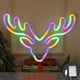 thumbnail image 4 of mfyjkho Luces LED de neón navideñas para decoración de pared, alimentadas por batería o USB, 35 x 2 x 23 cm, material ABS, 1 unidad, aptas para fiestas o decoración del hogar., 4 of 6