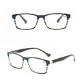thumbnail image 3 of Oversized Reading Glasses Square Rectangular Presbyopic glasses PC Spring Hinges Readers, 3 of 3