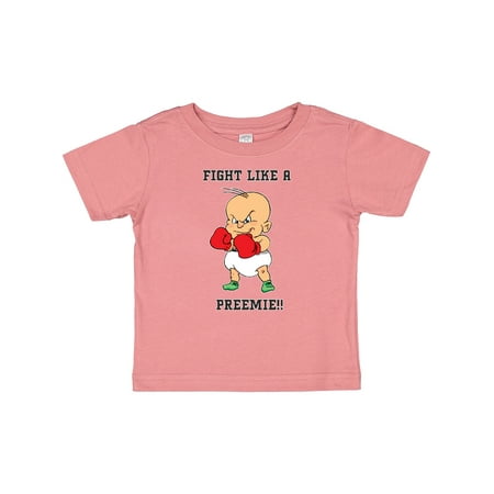 

Inktastic NICU Fight Like a Preemie Baby Boxer Gift Baby Boy or Baby Girl T-Shirt