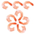 thumbnail image 4 of Miangastore 8pcs Shrimp Model Display Prop Artificial Peeled Shrimp Simulated Food Model Photography Prop Decorative Shrimp Models Imitation Peeled Shrimp Photo Props Home Party Decor, 4 of 9