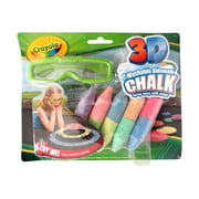 Crayola 3D Sidewalk Chalk, 5 Pack