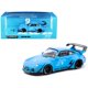 thumbnail image 1 of Porsche RWB 993 # 9 \ Rauh Passion \ Bright Blue with Graphics 1/64 Diecast Model Car de Tarmac Works. Tarmac Works T64-017-RP, 1 of 1