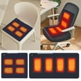 thumbnail image 2 of Intelligent Heated Seat Cushion 5V Heated Bleacher Seat Heated Camping Chairs For Adults Heated Chairs Outdoor Sports M Ulti Scenario Applicable Three Speeds Can Be Adjusted Cushion Home Decor, 2 of 7