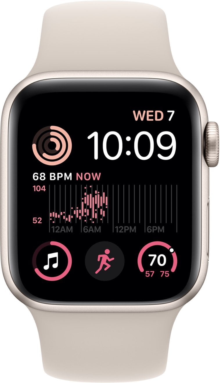 Restored  Apple Watch Series SE 2nd Generation 40mm (GPS + Cellular) Aluminum Case (Refurbished)