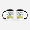 thumbnail image 4 of I'm Not Old I'm Vintage Car Mug Old Car Vw Bug Funny Car Lover Cup Retirement Gift Grandpa Car Mug Old Man Gifts I'm Classic, 11oz, White/Black, 4 of 4