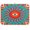 Red-Orange, variant on Iauyy Dish Drying Mat for Kitchen Counter, Super Absorbent & Hanging 16x18 / 18x24 Inch (S/M) Retro Style Genre