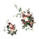 thumbnail image 4 of 2 piezas de flores de arco de boda, rosas artificiales, guirnalda de hojas verdes de granja E, 4 of 9