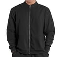 thumbnail image 4 of LOVZFMLL Vestes pour Hommes Col Rond avec Fermeture Éclair Veste Décontractée de Sport de Plein Air pour Hommes Course à Pied à Manches Longues à Capuche Veste Décontractée/veste, 4 of 5