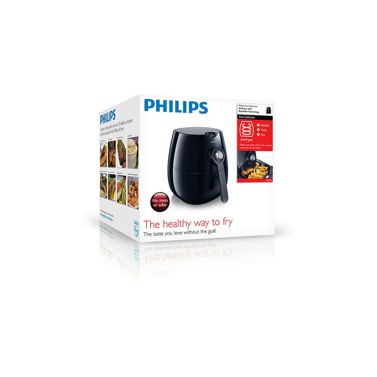 Philips Airfryer, The Original Airfryer, Fry Healthy with 75% Less Fat  Black HD9220/26 