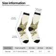 thumbnail image 2 of Balery Chickens Calcetas Largas con Estampado para Hombre y Mujer – Suaves y Transpirables, Talla Única (US 5-11), 2 of 6