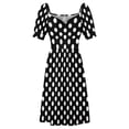 thumbnail image 5 of Vintage Polka Dot Sleeveless Dress dresses for prom summer outfits for women 2024, 5 of 6