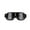Black Grey, variant on SPRING PARK 12 Colors Unisex Vintage Foldable Biker Helmet Goggles Motorbike for Motorcycle
