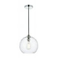 thumbnail image 4 of Cashel 10 inch light chrome pendant, 4 of 7