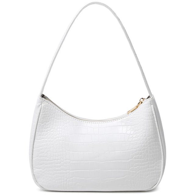 Bolso de hombro de piel sintética para mujer, Mini bolso de mano con cierre de cremallera, de diseñador, de lujo Fivean unisex